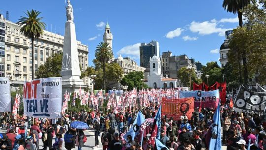 El sindicalismo combativo convoca a una marcha federal contra el ajuste en Plaza de Mayo