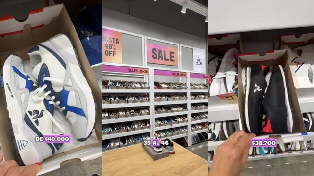 Zapatillas súper baratas de primera marca a menos de $40.000 y en 6 cuotas sin interés