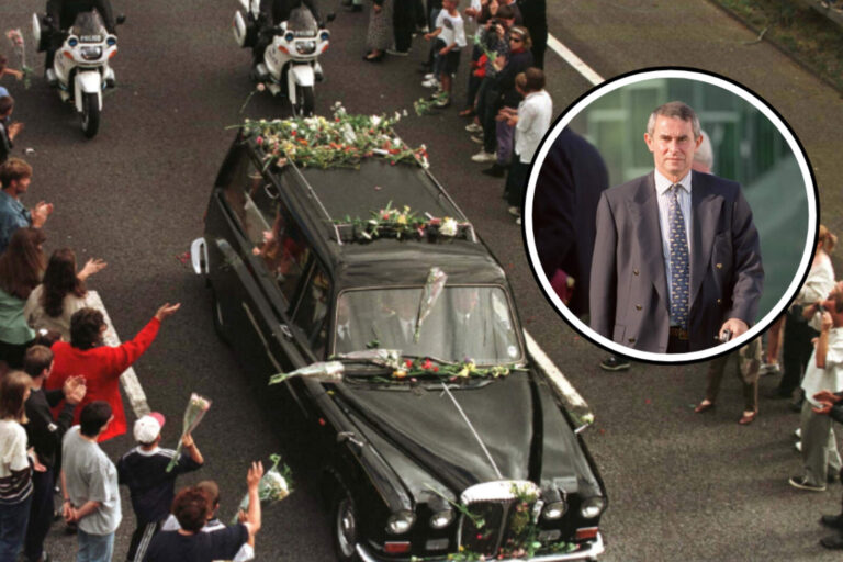 Murió el guardaespaldas que acompañó a William en el funeral de Lady Di