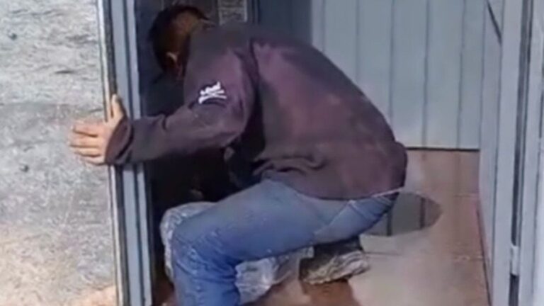 Mar del Plata: acompañó a su mamá al banco y se encontró con un hombre haciendo caca