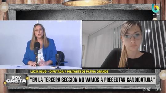 Lucía Klug, diputada de Unión por la Patria: «La búsqueda de la unidad durante este año no existe»